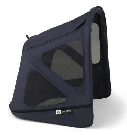 Bugaboo Donkey - osłona przeciwsłoneczna | Midnight Black